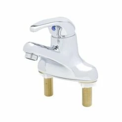 Best Pirce 🥰 T&S Brass Single Handle Centerset Bathroom Sink Faucet in Polished Chrome 🧨