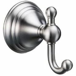 New 🎁 Gatco Charlotte™ 1 Robe Hook in Satin Nickel 💯