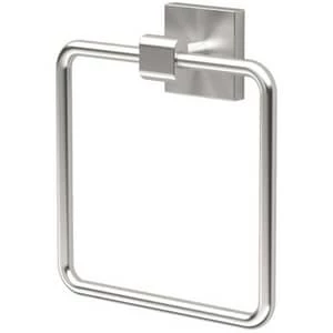 Outlet 𧨠Gatco Elevate Suite Rectangular Closed Towel Ring in Satin Nickel π 3 Outlet 𧨠Gatco Elevate Suite Rectangular Closed Towel Ring in Satin Nickel π