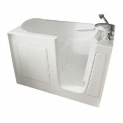 Wholesale ✨ Safety Tubs Safety Tubs 60 x 30 x 38 in. Gelcoat Walk-In Air Massage Tub with Right Hand Drain in White ✔️