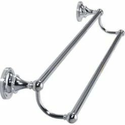 Best deal 🥰 Gatco Tiara Double Towel Bar in Polished Chrome 🌟