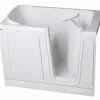 Flash Sale ⭐ Safety Tubs Safety Tubs 51 x 30 x 37 in. Acrylic Walk-In Dual Massage Tub with Left Hand Drain in Biscuit ✨ -Bathroom accessories Store Query 158