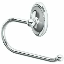 Promo 😍 Gatco Camden 6-63/100 in. Wall Mount Toilet Tissue Holder in Polished Chrome 🔔