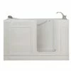 Hot Sale ❤️ Safety Tubs Safety Tubs 60 x 32 x 37 in. Acrylic Walk-In Jet Massage Tub with Right Hand Drain in White 👍