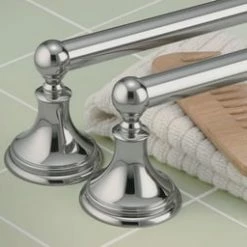 Promo 👍 Gatco Laurel Avenue 18 in. Towel Bar in Polished Nickel 👍