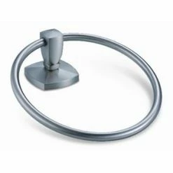 Cheap 💯 Gatco Jewel Towel Ring satin Nickel 🛒