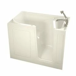 Best reviews of ⌛ Safety Tubs Safety Tubs 48 x 28 x 38 in. 7A Gelcoat Walk-In Jet Massage Tub with Right Hand Drain in Biscuit 🛒
