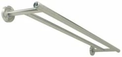 Best Pirce 🔔 Gatco Latitude II 24 in. Towel Bar in Satin Nickel 😍