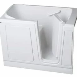 Best reviews of 🤩 Safety Tubs Safety Tubs 51 x 30 x 37 in. 60 gal Acrylic Freestanding Walk-In Bathtub with Right Hand Drain in White ✨