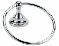 Best Pirce 🌟 Gatco Tiara Towel Ring in Polished Chrome ❤️