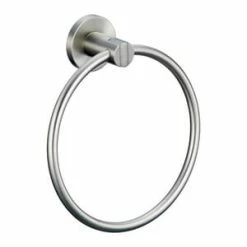 Best deal 🤩 Gatco Channel Round Closed Towel Ring in Satin Nickel 🥰