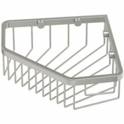 Best Sale ⭐ Gatco Corner Shower Basket in Satin Nickel 🎁
