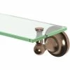 Buy 💯 Gatco Tiara 20-1/2 in. Glass Shelf in Oil Rubbed Bronze 🔥 -Bathroom accessories Store Query 380