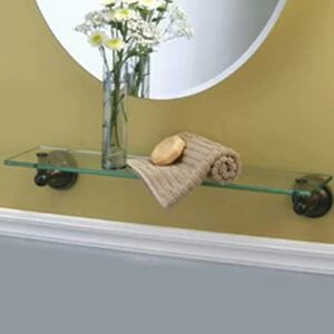 Buy π― Gatco Tiara 20-1/2 in. Glass Shelf in Oil Rubbed Bronze π₯ 4 Buy π― Gatco Tiara 20-1/2 in. Glass Shelf in Oil Rubbed Bronze π₯ - Image 2