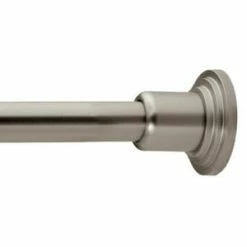 Deals ⭐ Gatco Marina 72 in. Shower Rod Set in Satin Nickel 🤩