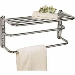 Promo 🎁 Gatco Towel Rack Bar in Polished Chrome 🛒
