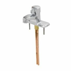 Coupon ✔️ T&S Brass Single Handle Metering Bathroom Sink Faucet in Polished Chrome 👍