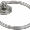 New 😉 Gatco Marina Towel Ring Satin Nickel 👏