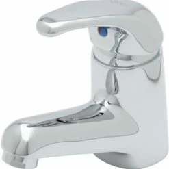 Outlet ❤️ T&S Brass Single Handle Monoblock Bathroom Sink Faucet in Polished Chrome 🔥