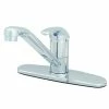 Cheap 💯 T&S Brass Single Handle Centerset Bathroom Sink Faucet in Polished Chrome 🌟