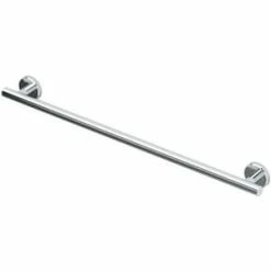 Promo 💯 Gatco Latitude II 24 in. Grab Bar in Polished Chrome 😉